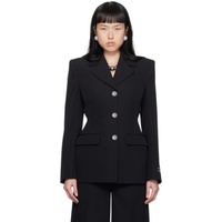 베르사체 Versace Black Hourglass Blazer 232404F057002