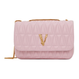 베르사체 Versace Pink Virtus Shoulder Bag 222404F048006