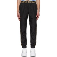 베르사체 언더웨어 베르사체 Versace Underwear Black La Greca Lounge Pants 222653M190008