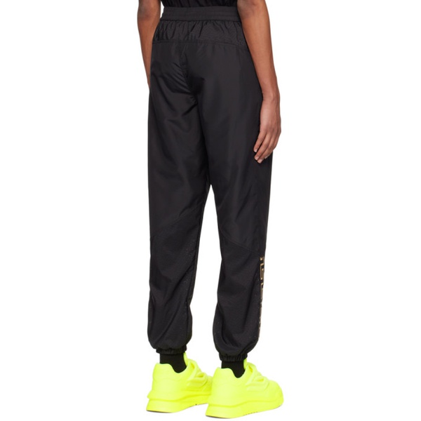 베르사체 베르사체 언더웨어 베르사체 Versace Underwear Black Greca Lounge Pants 231653M190000