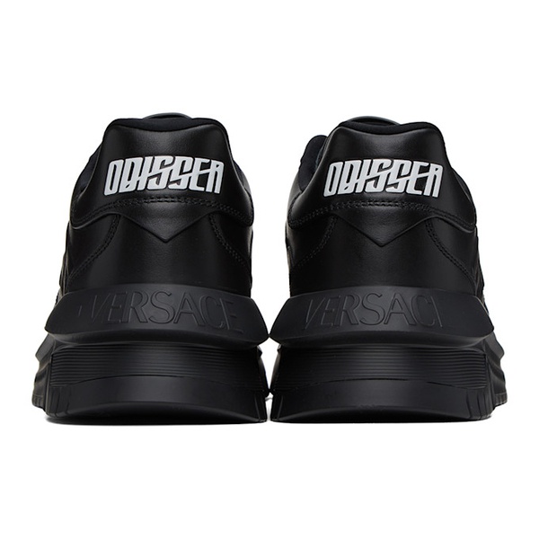 베르사체 베르사체 Versace Black Greca Odissea Sneakers 232404M237021