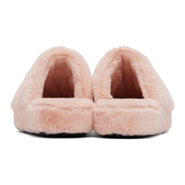 베르사체 베르사체 언더웨어 베르사체 Versace Underwear Pink La Medusa Slippers 222653F121012