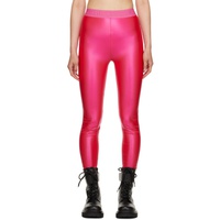 베르사체 진 꾸뛰르 베르사체 Versace Jeans Couture Pink Elasticized Leggings 232202F085001