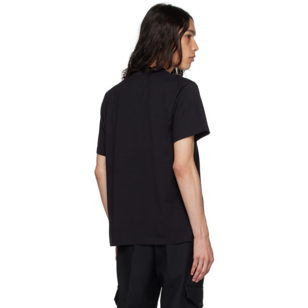 베르사체 베르사체 진 꾸뛰르 베르사체 Versace Jeans Couture Black Sequinned T-Shirt 232202M213017