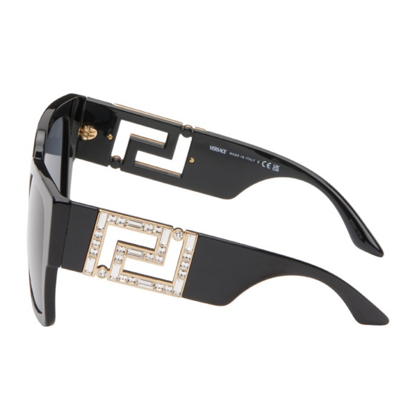 베르사체 베르사체 Versace Black Iconic Sunglasses 242404F005024