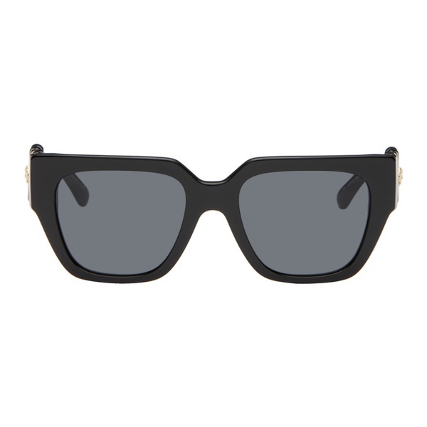 베르사체 베르사체 Versace Black Medusa Chain Sunglasses 242404M134029