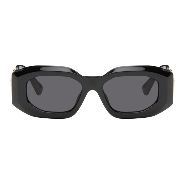 베르사체 베르사체 Versace Black Maxi Medusa Biggie Sunglasses 242404M134030