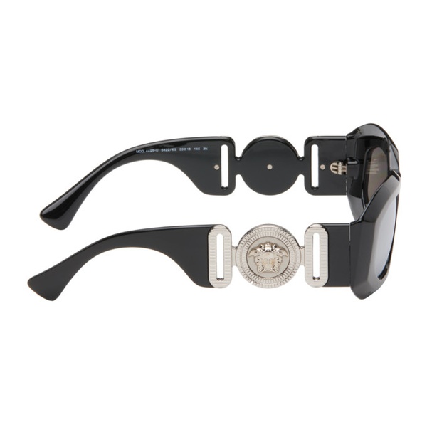 베르사체 베르사체 Versace Black Maxi Medusa Biggie Sunglasses 242404M134002