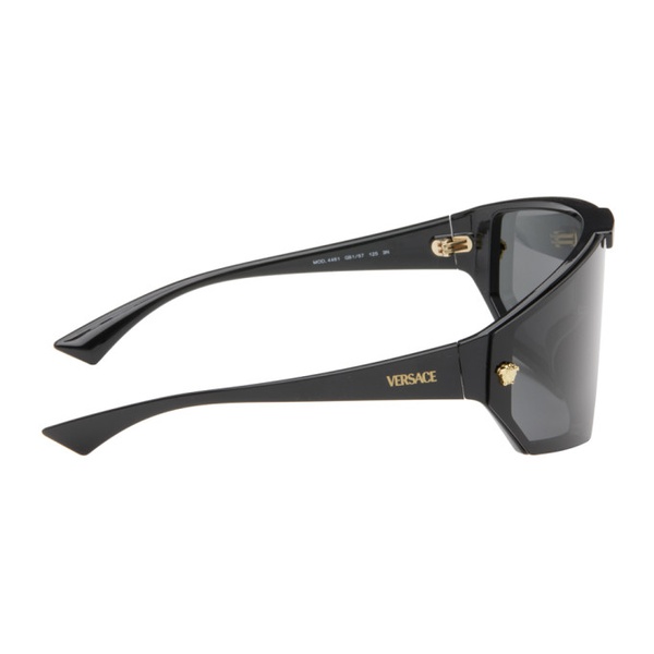 베르사체 베르사체 Versace Black Medusa Horizon Sunglasses 242404M134009