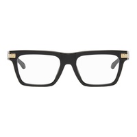 베르사체 Versace Black Rectangular Glasses 242404M133001