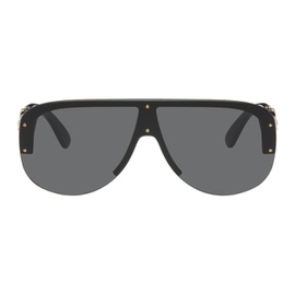 베르사체 Versace Black Medusa Biggie Pilot Sunglasses 241404M134039