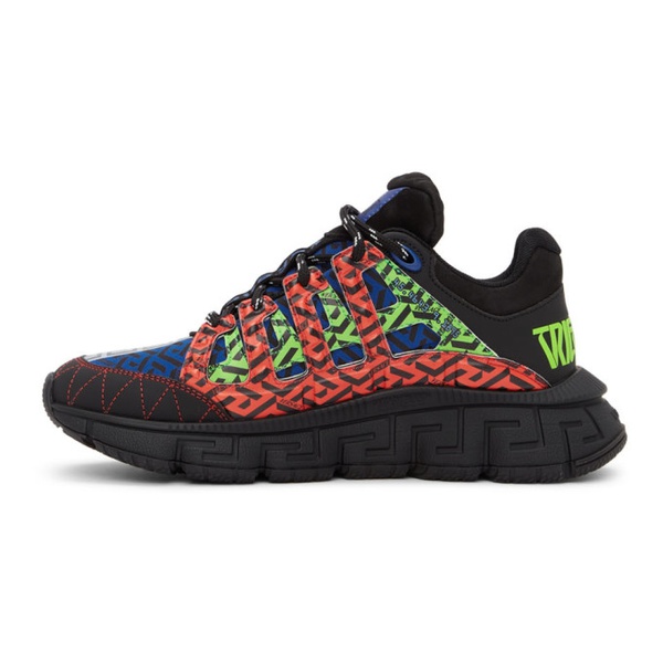 베르사체 베르사체 Versace Multicolor Trigreca Sneakers 221404M237006