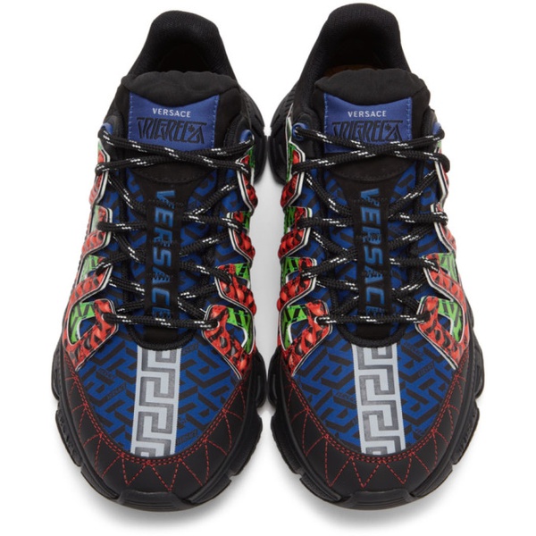 베르사체 베르사체 Versace Multicolor Trigreca Sneakers 221404M237006