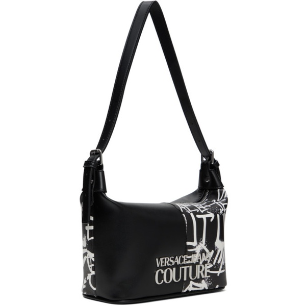 베르사체 베르사체 진 꾸뛰르 베르사체 Versace Jeans Couture Black Graffiti Bag 232202F048109