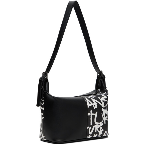 베르사체 베르사체 진 꾸뛰르 베르사체 Versace Jeans Couture Black Graffiti Bag 232202F048109