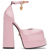 베르사체 Versace Pink Medusa Aevitas Heels 222404F122052