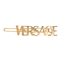 베르사체 Versace Gold Logo Hair Pin 231404F018000