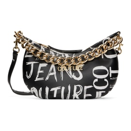 베르사체 진 꾸뛰르 베르사체 Versace Jeans Couture Black Printed Shoulder Bag 231202F048052
