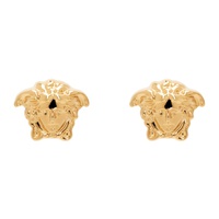 베르사체 Versace Gold Medusa Stud Earrings 242404F022003