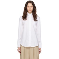 빅토리아 베컴 Victoria Beckham White Oversized Shirt 241784F109000