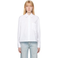 빅토리아 베컴 Victoria Beckham White Embroidered Shirt 232784F109002