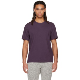 빈스 Vince Purple Garment Dye T-Shirt 231875M213007