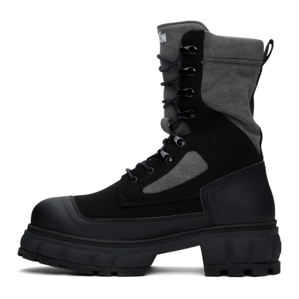  VirOEn Black Venture Shadow Boots 241589M255011