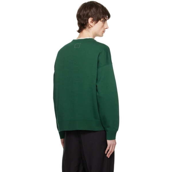  비즈빔 Visvim Green Ultimate Jumbo SB Sweatshirt 241487M204009