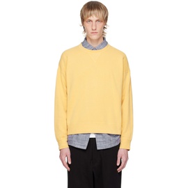 비즈빔 Visvim Yellow Jumbo Sweatshirt 241487M204012