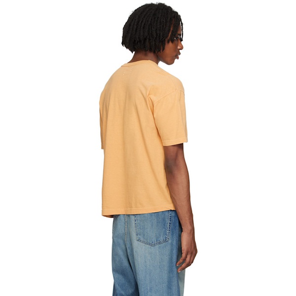  비즈빔 Visvim Yellow Jumbo T-Shirt 241487M213015