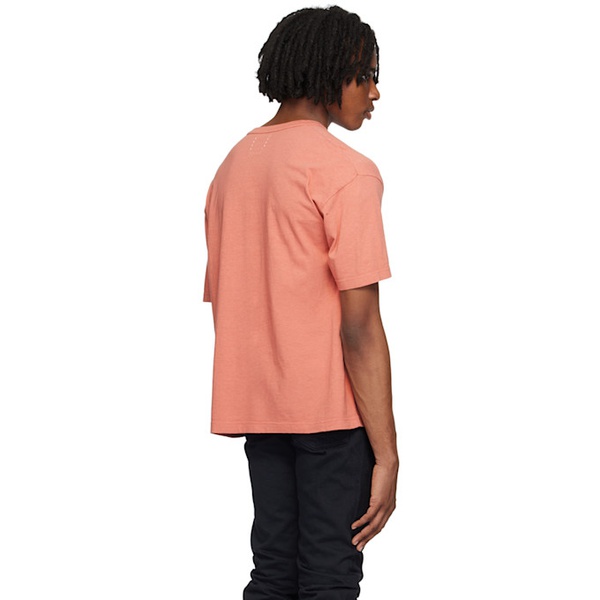  비즈빔 Visvim Pink Jumbo T-Shirt 241487M213016