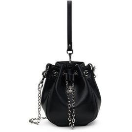 비비안 웨스트우드 Vivienne Westwood Black Chrissy Small Bucket Bag 241314F048060