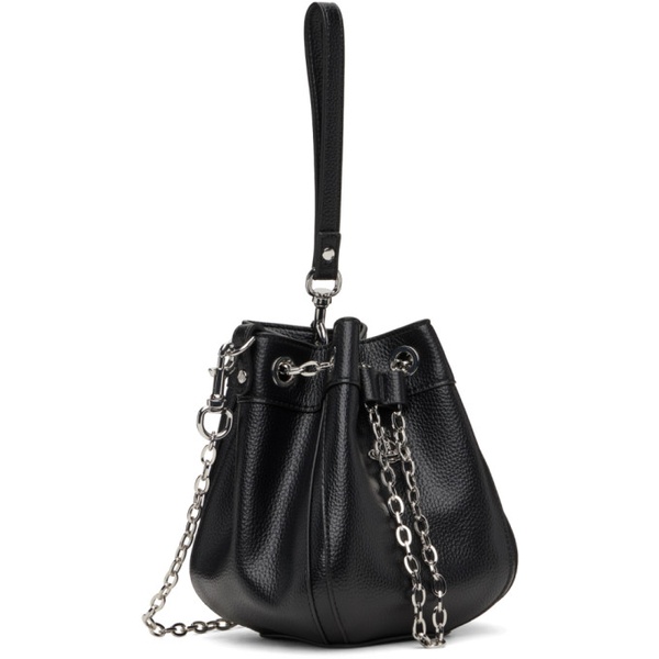  비비안 웨스트우드 Vivienne Westwood Black Small Chrissy Bucket Bag 241314M170018