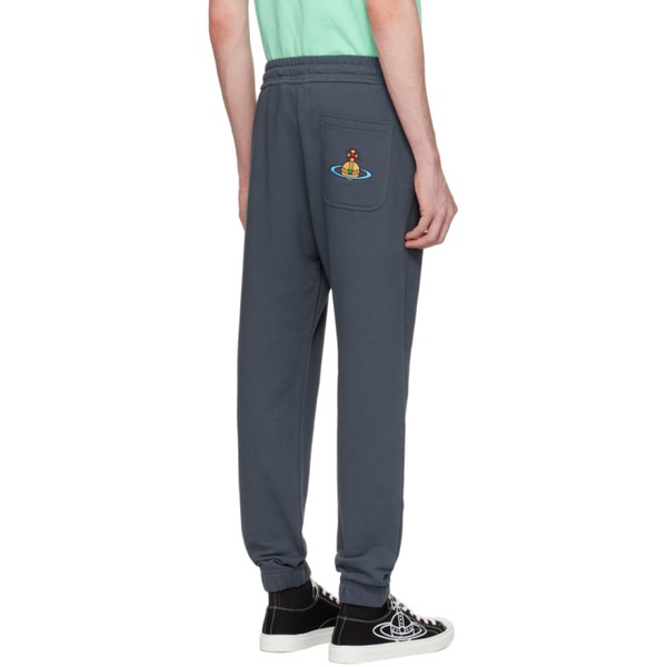  비비안 웨스트우드 Vivienne Westwood Gray Classic Sweatpants 241314M190007