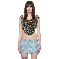 비비안 웨스트우드 Vivienne Westwood Multicolor Sunday Camisole 241314F111019