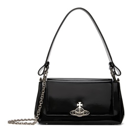 비비안 웨스트우드 Vivienne Westwood Black Hazel Medium Bag 241314F048046