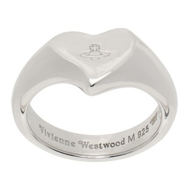비비안 웨스트우드 Vivienne Westwood Silver Marybelle Ring 232314M147012