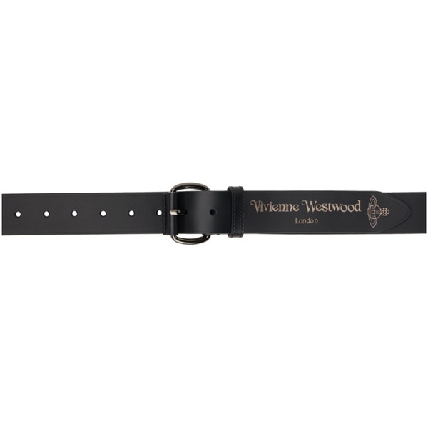  비비안 웨스트우드 Vivienne Westwood Black Pin-Buckle Belt 232314M131013