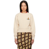 비비안 웨스트우드 Vivienne Westwood Beige Athletic Sweatshirt 232314F096009