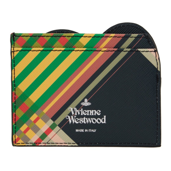  비비안 웨스트우드 Vivienne Westwood Multicolor Heart Card Holder 241314M163042