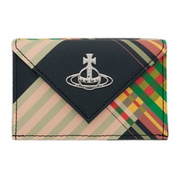 비비안 웨스트우드 Vivienne Westwood Multicolor Saff Print Envelope Wallet 241314M164019