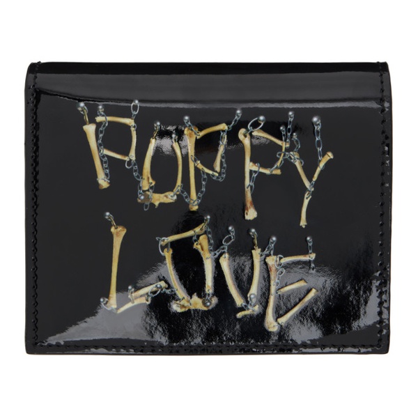  비비안 웨스트우드 Vivienne Westwood Black Puppy Love Wallet 241314M164024