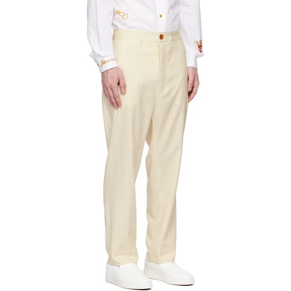  비비안 웨스트우드 Vivienne Westwood 오프화이트 Off-White C루이 RUISE Trousers 231314M191015
