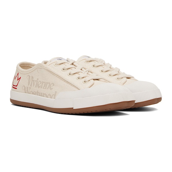  비비안 웨스트우드 Vivienne Westwood 오프화이트 Off-White Animal Gym Sneakers 232314F128005