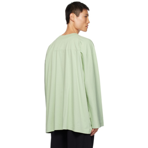  비비안 웨스트우드 Vivienne Westwood Green Fresh Long Sleeve T-Shirt 232314M213039