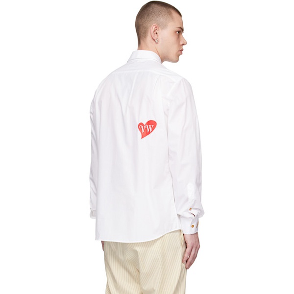  비비안 웨스트우드 Vivienne Westwood White Krall Shirt 231314M192054