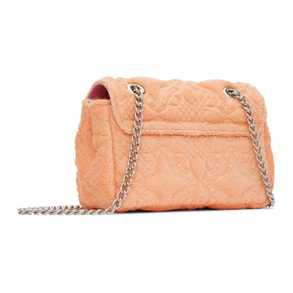  비비안 웨스트우드 Vivienne Westwood Orange Small Purse With Chain Bag 241314F048115