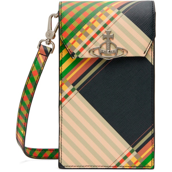  비비안 웨스트우드 Vivienne Westwood Multicolor Phone Pouch 241314M171030