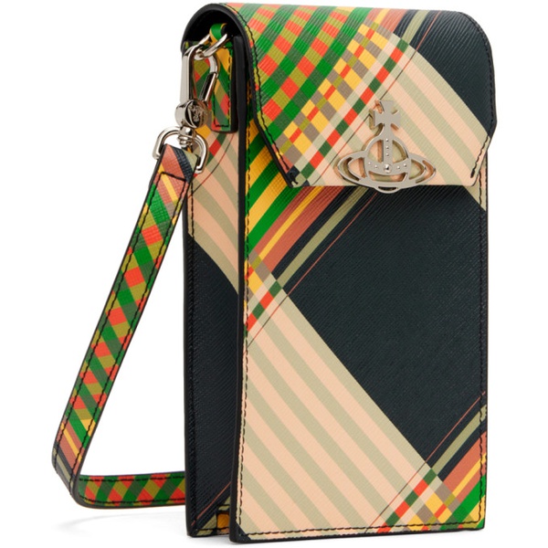  비비안 웨스트우드 Vivienne Westwood Multicolor Phone Pouch 241314M171030