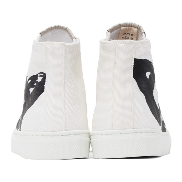  비비안 웨스트우드 Vivienne Westwood White Plimsoll Sneakers 231314M236003